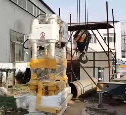 ZY500型全自動液壓磚機(jī)發(fā)貨浙江寧波
